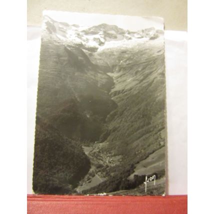 VALLEY DU LYS, LUCHON, PYRENEES, FRANCE used postcard RP 1953 pm =