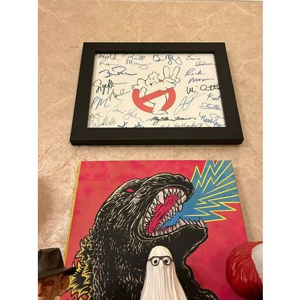 Ghostbusters II Logo Title Card Cast-Signed- 8.5x11- Autograph Reprints