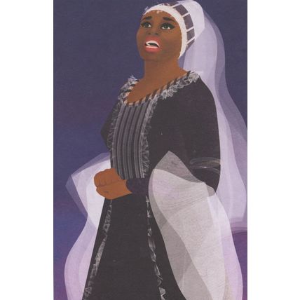 Leontyne Price Soprano African American Opera Singer Postcard