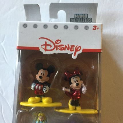 New Disney 5 Pack Nano Metalfigures - Mickey, Minnie, Alice, Kermit & Stitch