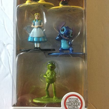 New Disney 5 Pack Nano Metalfigures - Mickey, Minnie, Alice, Kermit & Stitch