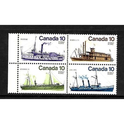 CANADA 1976 SHIPS SG 851/854 SET 4 VALS U/M MINT