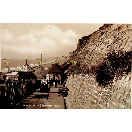 To The Beach, Southbourne, Bournemouth, Dorset, 14603 RP VL Postcard