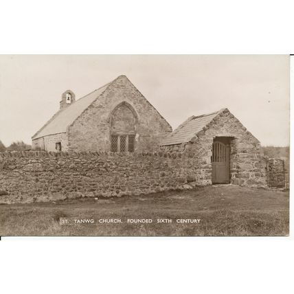 PC19429 St. Tanwg Church. Founded Sixth Century
