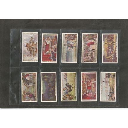 Original Vintage Cigarette Cards Full Set of 25 Napoleon Cards 1916