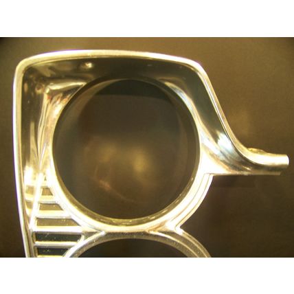 1966 PLYMOUTH FURY RH HEADLIGHT BEZEL NICE OEM SPORT FURY I II III