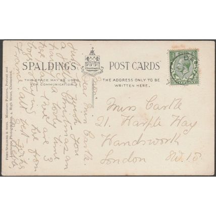 The Palace, Danbury, Essex, 1917 - Fred Spalding Postcard