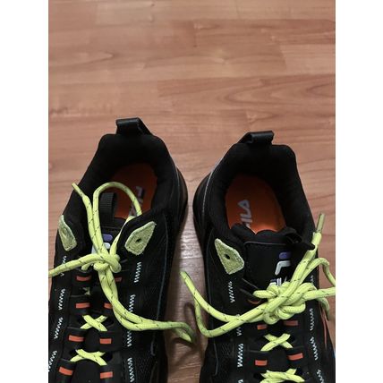 Fila Zagari Viz Women's Shoes Black Athletic Sneakers Multicolored Size 9
