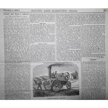Mining and Scientific Press Feb 5, 1876. Fairbanks; Swindling Mining companies