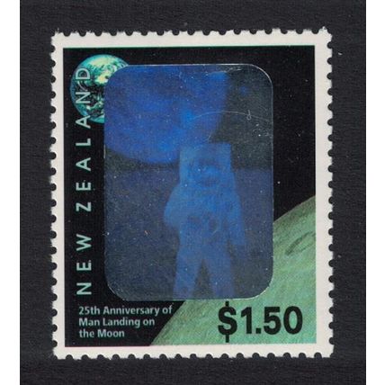 New Zealand Space First Manned Moon Landing 1v 1994 MNH SG#1818