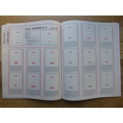 Panini Football 80 - Empty Sticker Album