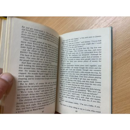 1973 ENID BLYTON "CIRCUS DAYS AGAIN" FICTION ILLUSTATED HARDBACK BOOK (P3)