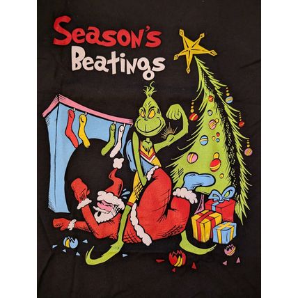 Pro Wrestling Crate THE GRINCH T-shirt XL wrestling WWE WCW AEW NXT wrestler NEW