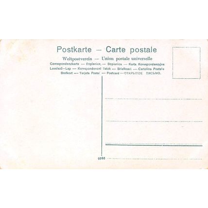 Das tote Meer. La mer Morte : a colour printed postcard