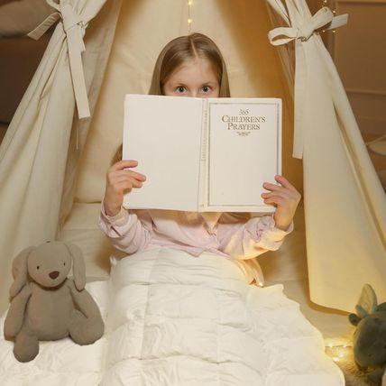 Zzlamb Kids Toddler Comforter Crib Blanket, Warm Baby down Quilt Crib Comforter