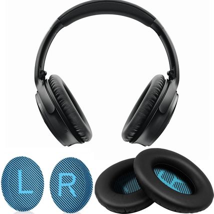 Ear Pads for Bose Quiet Comfort 35 Soft Protein Leather Replacement Earpads Ear