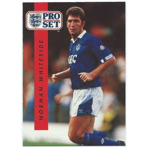 1990/1991 Pro Set Footbal - #80 - Norman Whiteside