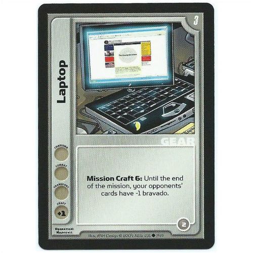 Spycraft CCG Operation Nightfall - 231/349 - Laptop