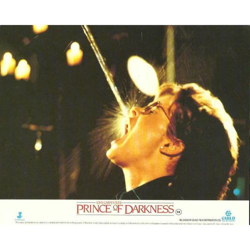PRINCE OF DARKNESS Donald Pleasence, Alice Cooper 1987 F-O-H Stills Set (8)