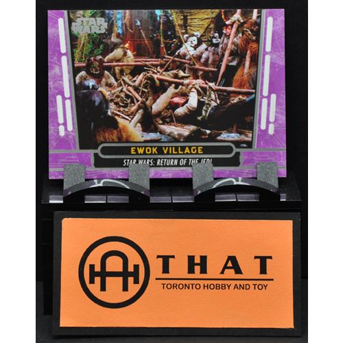 TOPPS Star Wars 40th Anniversary – Base Card #37 - Purple Parallel - 086/100
