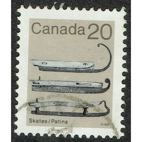 Canada 1982 Heritage Artefacts 20c Black Light Brown and Brown SG1059 FU