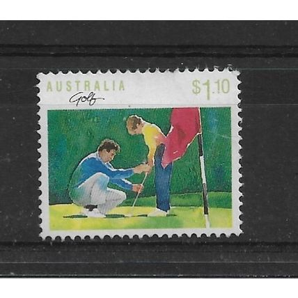 Australia.SG1193 $1.10 Golf.Fine Used.Jan22b