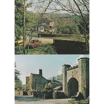 Bickleigh Mill & Craft Crafts Centre Castle Devon 2 Mint Postcard s