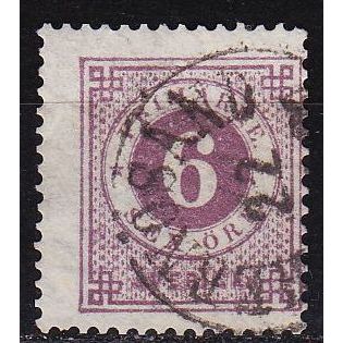 SCHWEDEN SVERIGE [1872] MiNr 0020 B b ( O/used )