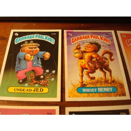1986 Topps, Garbage Pail Kids, 10-Cards, a & b's