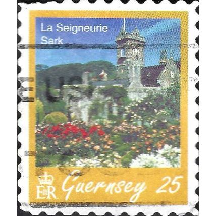 GUERNSEY, La Seigneurie, Sark, yellow 1997, 24p, #2