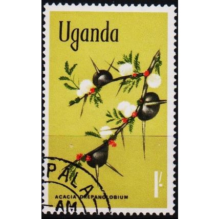 Uganda. 1969 1s S.G.140 Used