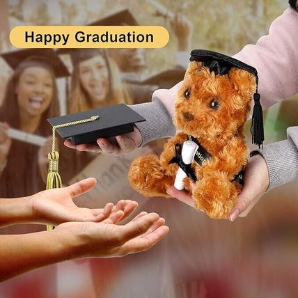 2025 GRADUATION GIFT BOX WITH PLUSH GRADUATION BEAR AND BRACELET-NEW-FAST SHIP
