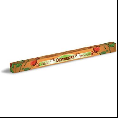 Dewberry, Three 8 Stick Boxes, 24 Sticks Total, Tulasi Incense