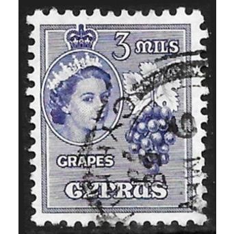 1955 Queen Elizabeth II 3M - Fine Used C6