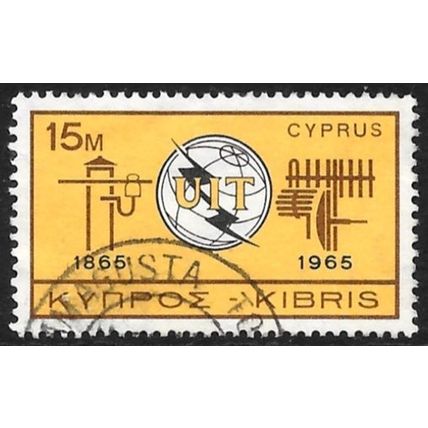 1965 The 100th Anniversary of UIT 15M - Fine Used C6