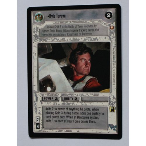 Star Wars CCG: Special Edition Limited # Ryle Torsyn (A) 1998 light decipher