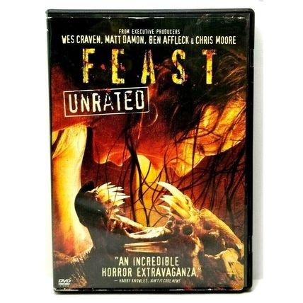 Feast (DVD, 2006, Unrated) (L32)