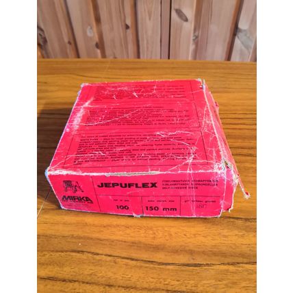 92 x Mirka Jepuflex 150mm Heavy Duty Metal Sanding Discs, Grit 180, No:- 66850