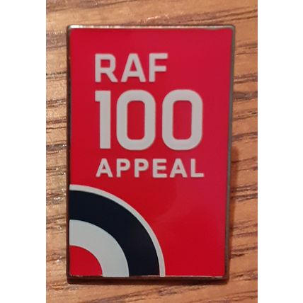 circa 2018 UK United Kingdom RAF Royal Air Force Pin Badge - RAF 100 Appeal