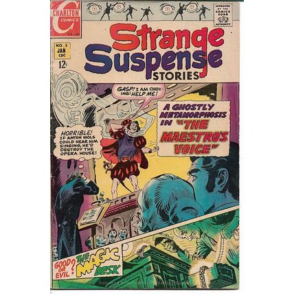 Strange Suspense Stories #5 (1969) *Charlton Comics / Silver Age / Thriller*