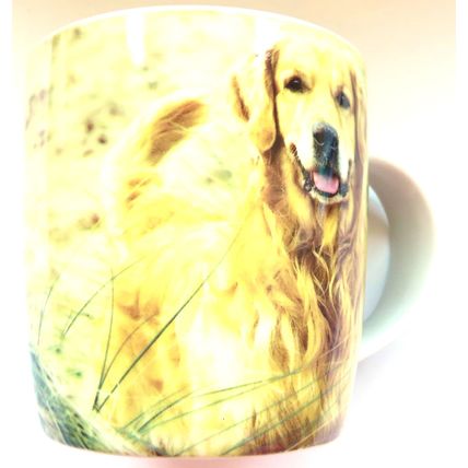 Golden Labrador Mug Ceramic 9 CM