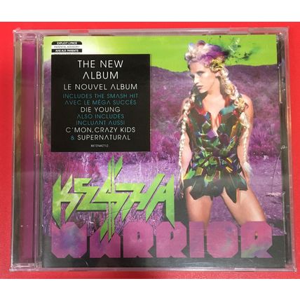 WARRIOR [Explicit] by KE$HA / KESHA (CD, 2012 - USA - RCA) BRAND NEW “SEALED"