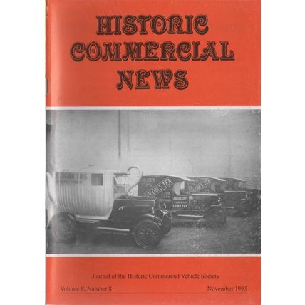 Historic Commercial News, Volume 8 No. 8 November 1993