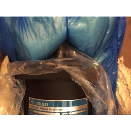GOULD M131-H60B-9K0F,M131H60B9KOF PERMANENT MAGNET SERVO MOTOR 33A,37.8 TORQU,CK
