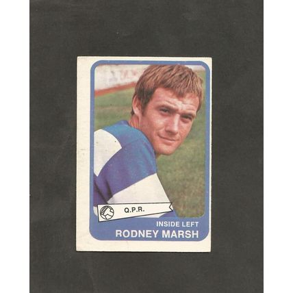 A&BC Gum, FOOTBALLERS, Yellow Back QPR Rodney Marsh #56