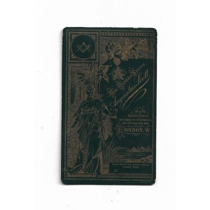 CDV, Augustus Scott Studio, Oxford Street, London.