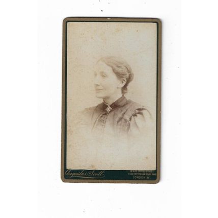 CDV, Augustus Scott Studio, Oxford Street, London.