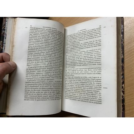 RARE* 1862 "HISTOIRE UNIVERSELLE" CESAR CANTU VOL 18 FRENCH ANTIQUE BOOK (P6)