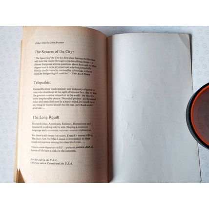 The Productions Of Time by John Brunner (Penguin vintage science fiction 1970)