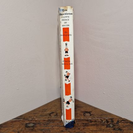 Clown Prince of Soccer Len Shackleton Autobiography HB 1955 (Moisture Damage)